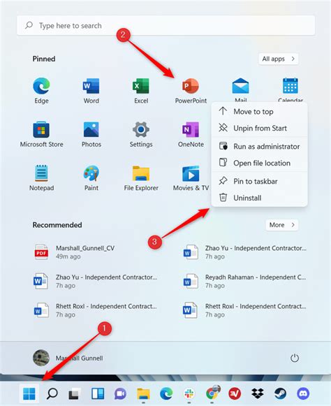 How to uninstall programs in Windows 11 .
